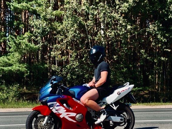 2000 Honda CBR 600F, синий, 350000 рублей - вид 6