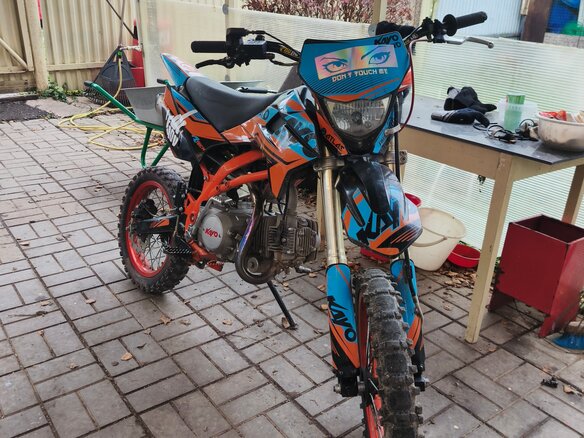 2023 Kayo Evolution YX125EM, оранжевый, 75000 рублей