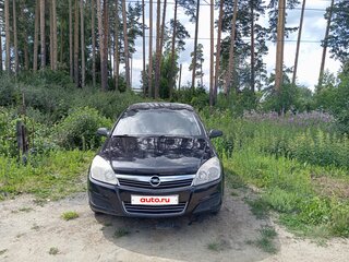 2007 Opel Astra H Рестайлинг, чёрный, 320000 рублей, вид 2