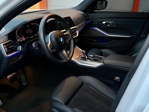 2019 BMW 3 серии 320d VII (G2x), белый - вид 20