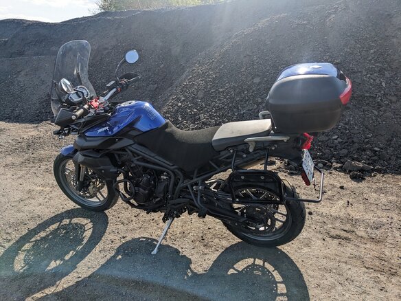 2012 Triumph Tiger 800, синий, 695000 рублей - вид 8