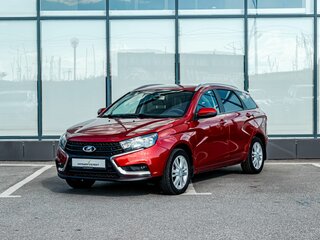2017 Lada (ВАЗ) Vesta SW I, красный, 880000 рублей, вид 1