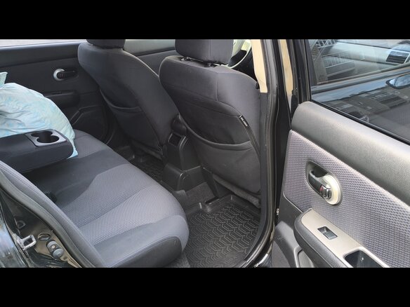 2008 Nissan Tiida I, чёрный, 585000 рублей - вид 7