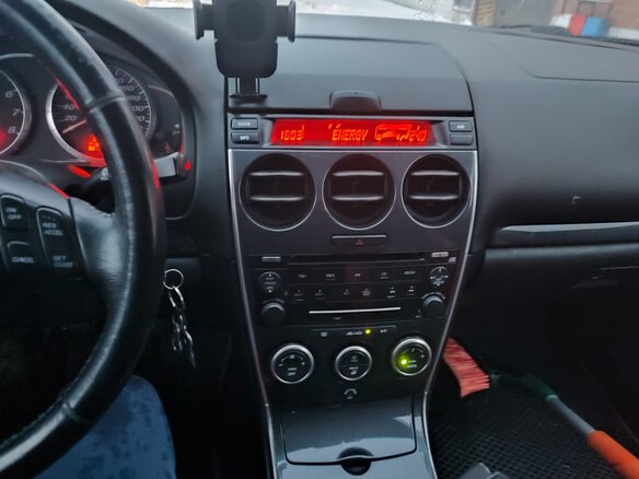 2006 Mazda 6 I (GG) Рестайлинг, чёрный, 590000 рублей - вид 14