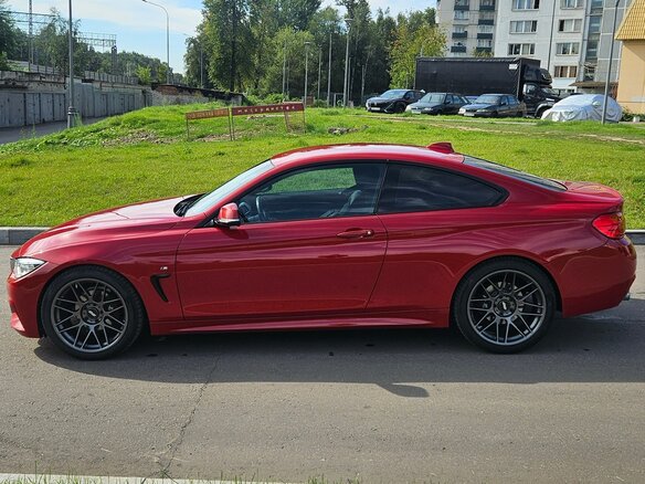 2014 BMW 4 серии 420i F32/F33/F36, красный, 2650000 рублей - вид 4