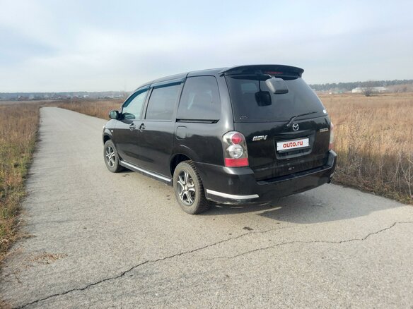 2004 Mazda MPV II (LW) Рестайлинг, чёрный, 600000 рублей - вид 3