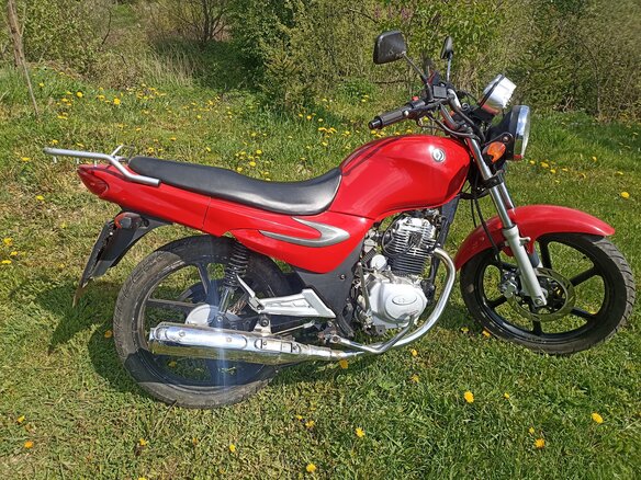 2011 Sym XS 125, красный, 90000 рублей - вид 4