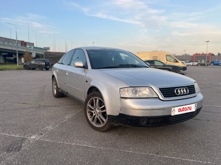 1999 Audi A6 II (C5), серебристый, 250000 рублей, вид 1
