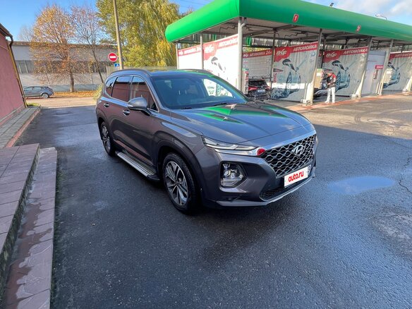 2020 Hyundai Santa Fe IV, серый, 3000000 рублей - вид 7