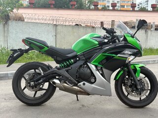 2015 Kawasaki Ninja 400, зелёный, 450000 рублей, вид 2