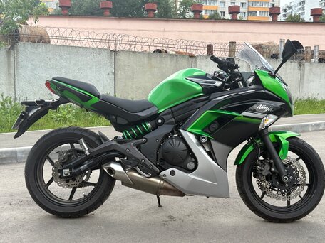 2015 Kawasaki Ninja 400, зелёный, 450000 рублей, вид 2