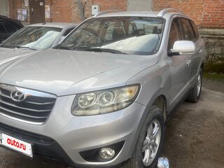 2010 Hyundai Santa Fe II Рестайлинг, серебристый, 1350000 рублей, вид 1