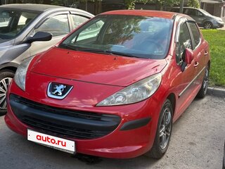 2009 Peugeot 207 I Рестайлинг, красный, 380000 рублей, вид 1