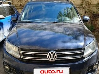 2013 Volkswagen Tiguan I Рестайлинг, синий, 777777 рублей, вид 3