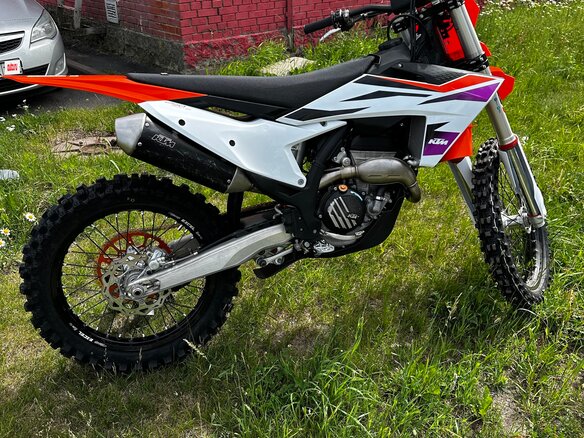 2024 KTM 250 SX F, белый, 670000 рублей - вид 3