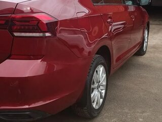 2021 Volkswagen Polo VI, красный, 1695000 рублей, вид 4