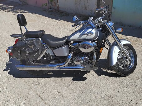2000 Honda Shadow 750, серебристый, 470000 рублей, вид 2