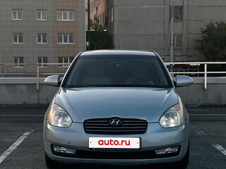 2006 Hyundai Verna II, голубой, 469000 рублей, вид 2