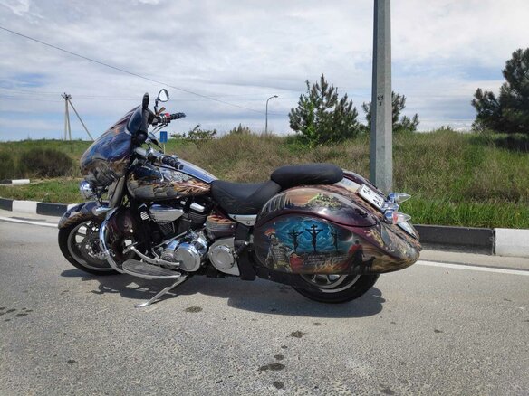 2006 Yamaha XV 1900, коричневый, 1200000 рублей - вид 16