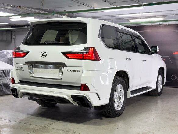 2017 Lexus LX 450d III Рестайлинг 2, белый, 6950000 рублей - вид 14