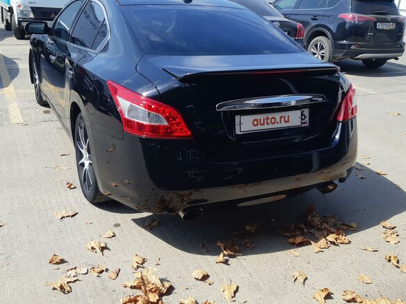 2008 Nissan Maxima VII (A35), чёрный - вид 11