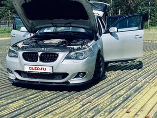 2004 BMW 5 серии 535d V (E60/E61), серебристый, 1450000 рублей, вид 4