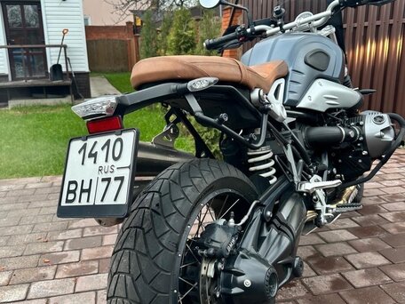 2019 BMW R Nine T Scrambler, серебристый, 1600000 рублей, вид 5