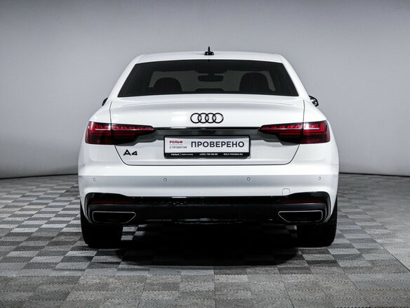 2020 Audi A4 35 TFSI V (B9) Рестайлинг, белый - вид 5