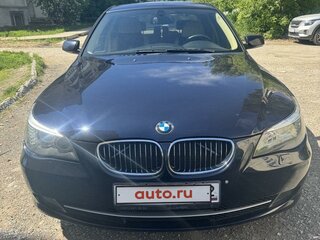 2008 BMW 5 серии 530i V (E60/E61) Рестайлинг, синий, 1500000 рублей, вид 3