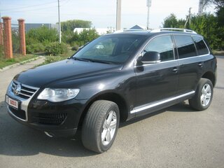 2008 Volkswagen Touareg I Рестайлинг, чёрный, 1500000 рублей, вид 1