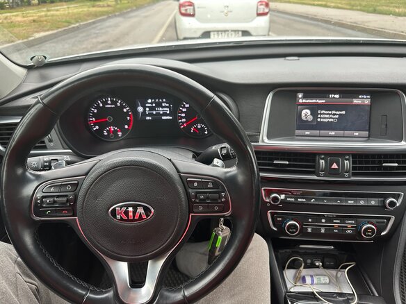 2017 Kia Optima IV, серебристый - вид 13
