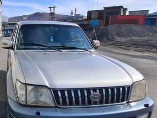 2000 Toyota Land Cruiser Prado 90 Series Рестайлинг, серебристый, 1300000 рублей, вид 1