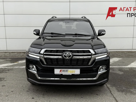 2013 Toyota Land Cruiser 200 Series Рестайлинг 1, чёрный, 3785000 рублей, вид 2