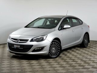 2013 Opel Astra J Рестайлинг, серебристый, 698000 рублей, вид 1