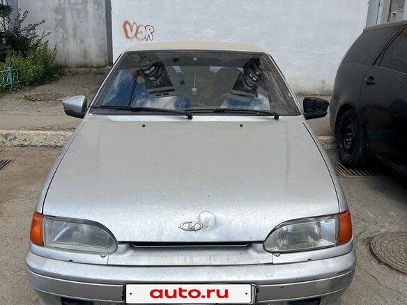 2007 Lada (ВАЗ) 2114, серебристый - вид 1