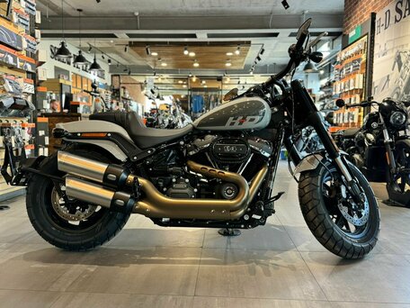 2024 Harley-Davidson Fat Bob, серый, 3250000 рублей, вид 2