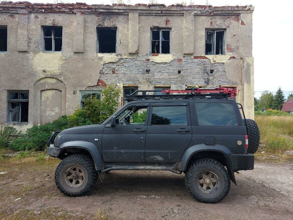 2010 УАЗ Патриот 31631 I, чёрный - вид 1