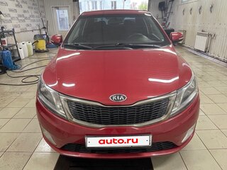 2012 Kia Rio 5-speed III, красный, 650000 рублей, вид 3