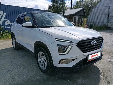 2022 Hyundai Creta II, белый, 1619320 рублей, вид 2