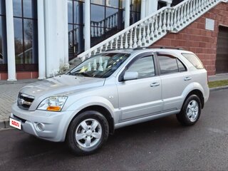 2009 Kia Sorento I Рестайлинг, серебристый, 970000 рублей, вид 5