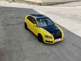 2005 Audi A3 II (8P) Рестайлинг 1, жёлтый, 1250000 рублей, вид 1