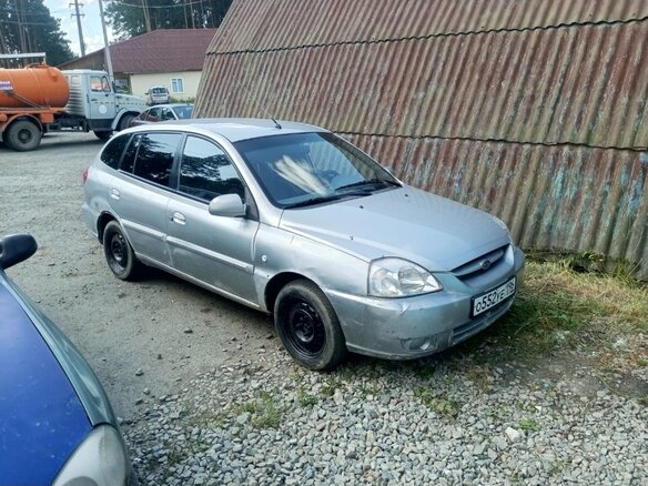 2004 Kia Rio I Рестайлинг, серый, 130000 рублей - вид 4