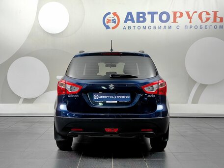 2019 Suzuki SX4 II (S-Cross) Рестайлинг, синий, 1582000 рублей, вид 4
