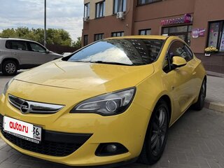 2012 Opel Astra GTC J Рестайлинг, жёлтый, 890000 рублей, вид 1