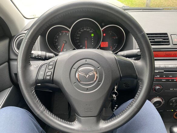 2006 Mazda 3 I (BK) Рестайлинг, серый - вид 12