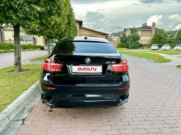2011 BMW X6 35i 8-speed I (E71), чёрный, 1590000 рублей - вид 12