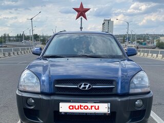 2005 Hyundai Tucson I, синий, 850000 рублей, вид 1