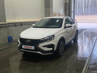 2024 Lada (ВАЗ) Vesta Cross I Рестайлинг (NG), белый, 1550000 рублей, вид 4