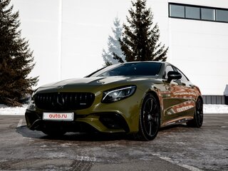 2017 Mercedes-Benz S-Класс AMG 63 AMG III (W222, C217), чёрный, 10000000 рублей, вид 3