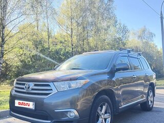 2011 Toyota Highlander II (XU40) Рестайлинг, серый, 1671600 рублей, вид 1